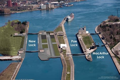 The observation platform stands alongside the MacArthur Lock providing great views of boats in the locks, and has a ramp that allows access for wheelchairs and strollers. . Soo locks freighter schedule 2022
